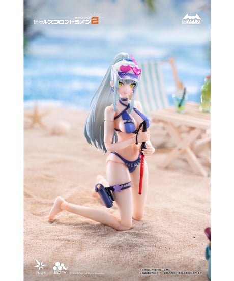 【予約】pocket art PA013 ドールズフロントライン2：エクシリウム クルカイ 蒼き軌跡Ver. 豪華版 1/12 完成品アクションフィギュア　［HASUKI］
