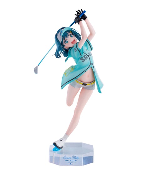 空色ユーティリティ　青羽美波　- Nice Shot Challenge!! -　1/7ケール　塗装済み完成品フィギュア　［ミメヨイ］
