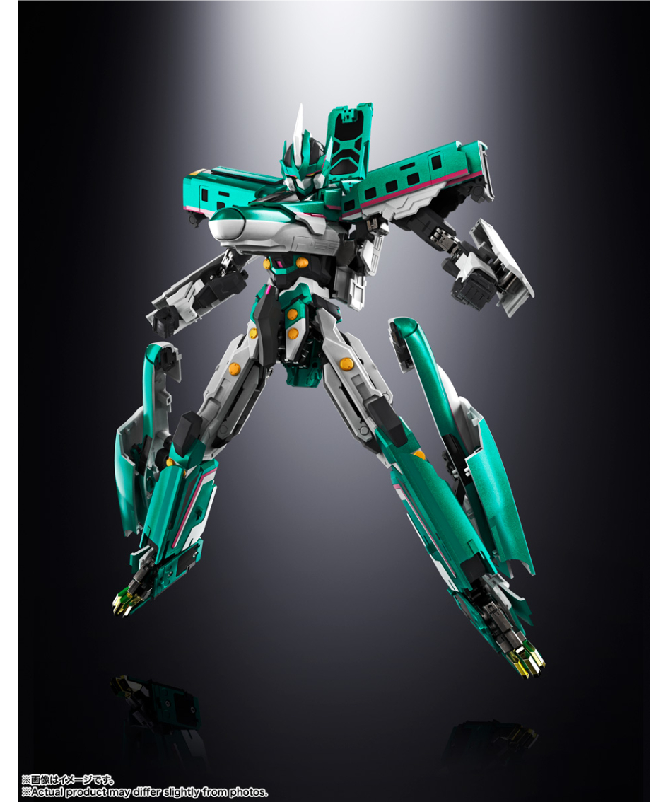 送料無料】超合金魂 GX-115 新幹線変形ロボ シンカリオン E5はやぶさ
