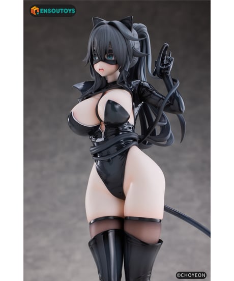 【予約】猫の女 Happyちゃん 1/6 完成品フィギュア　［ENSOUTOYS］