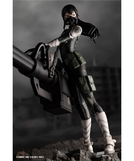 怪獣８号　ARTFX J 亜白ミナ　PVC塗装済み完成品
