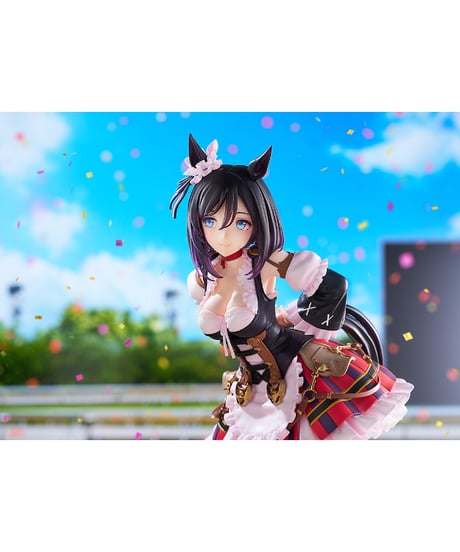 【予約】エイシンフラッシュ 勝利ポーズVer.　1/7スケール　塗装済み完成品　ウマ娘 プリティーダービー　［ファット・カンパニー］