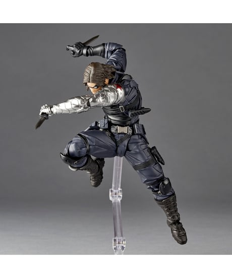 リボルテック　アメイジング・ヤマグチ　ウインターソルジャー　PVC& ABS製塗装済み完成品