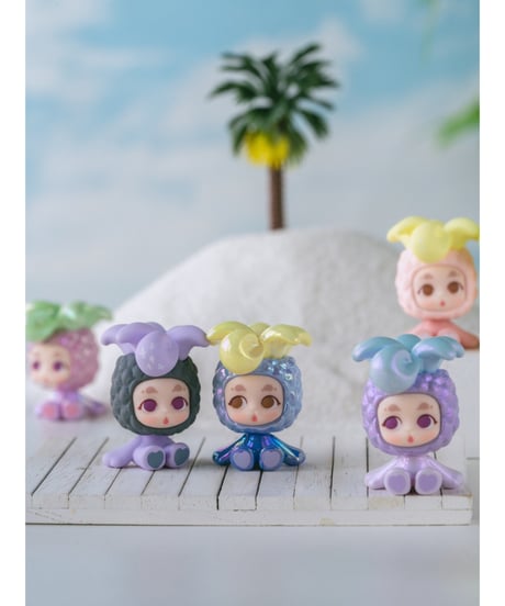 MELETE AROMA PRINCESS Boboluo Pineapple(ボボロパイナップル)シリーズ ミニトレーディングフィギュア　６個入り１BOX