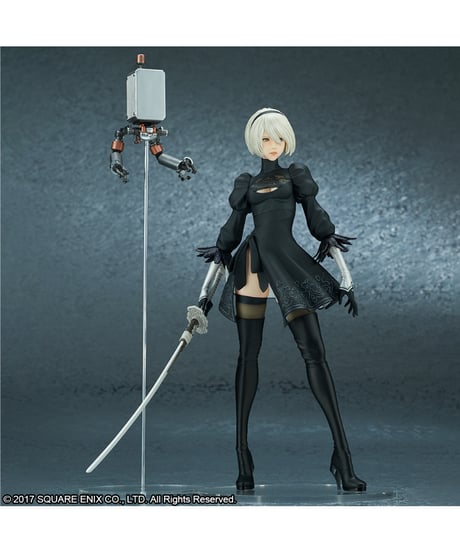 NieR:Automata 2B (ヨルハ 二号 B型) ＜DX版＞　PVC塗装済完成品　［スクウェア・エニックス］