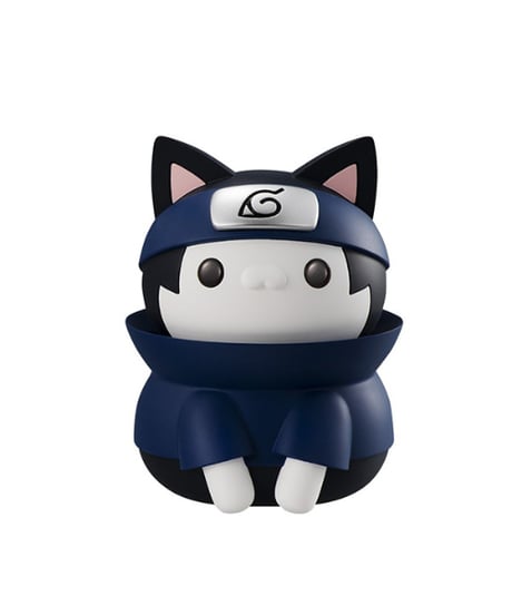 NARUTO-ナルト-　MEGA CAT PROJECT　ニャンとも大きなニャルト！REBOOT①うずまきナルト②うちはサスケ　全２種　彩色済みフィギュア