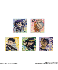にふぉるめーしょん ゴールデンカムイ金塊争奪戦シールウエハース　20個入り1BOX　［バンダイ］