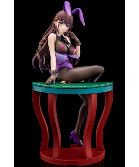 聖剣学院の魔剣使い　エルフィーネ・フィレット　花紫のバニーフィギュアwithぺろりシステム