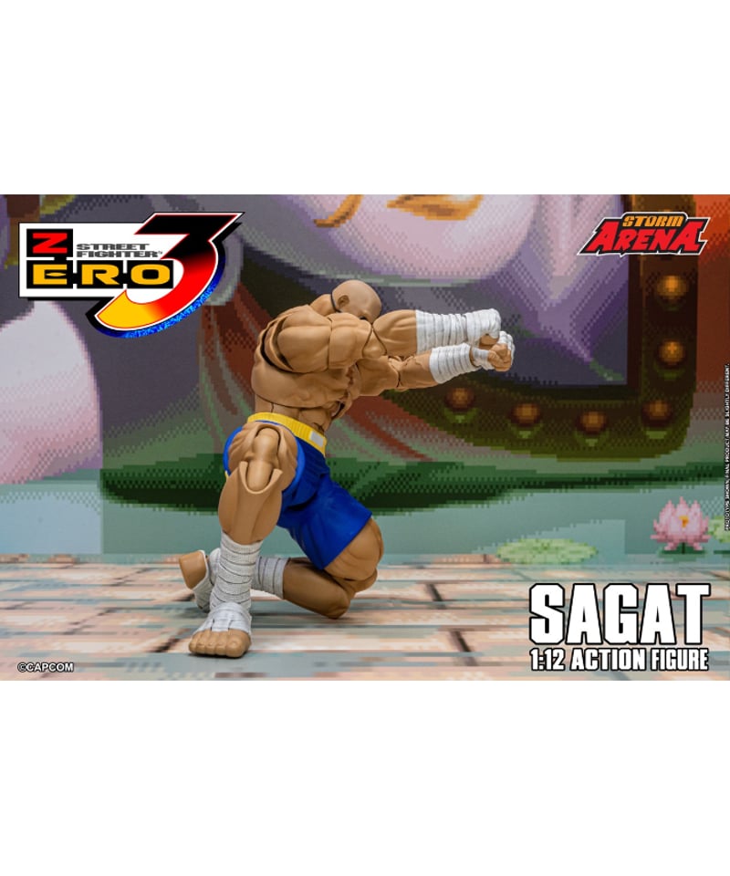 ストリートファイター FS サガット スタチュー フィギュア サガットスタチュー ストリートファイター ソタ Sota Street