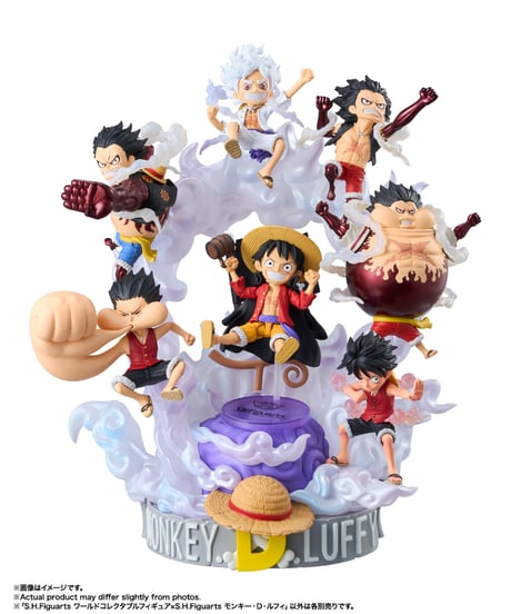 【送料無料】ワンピース ワールドコレクタブルフィギュア×S.H.Figuarts モンキー・D・ルフィ