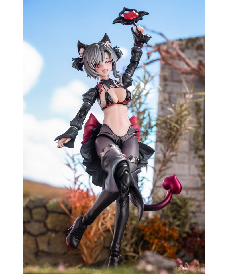 見習魔女・星川猫猫 1/12 完成品アクションフィギュア 黒髪Ver. [次元