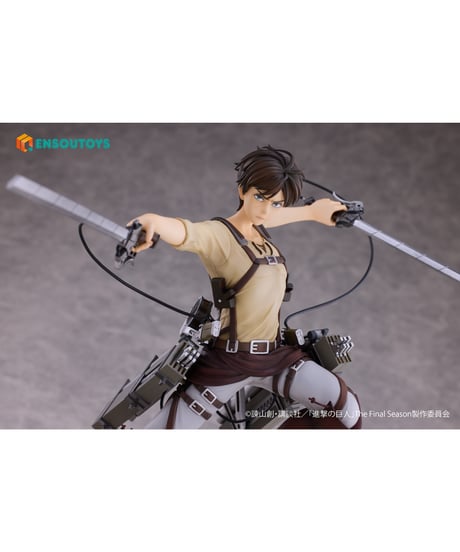【予約】進撃の巨人 エレン・イェーガー 1/7 完成品フィギュア 特典版　［ENSOUTOYS］