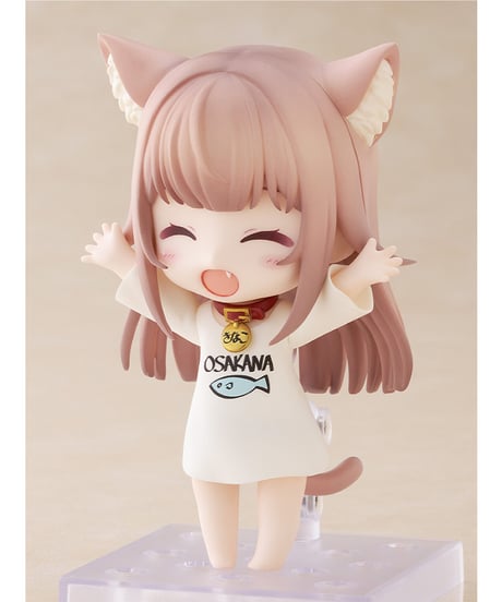 【予約】ねんどろいど きなこ　塗装済み可動フィギュア　うちのねこが女の子でかわいい　［ゴールデンヘッドプラス］