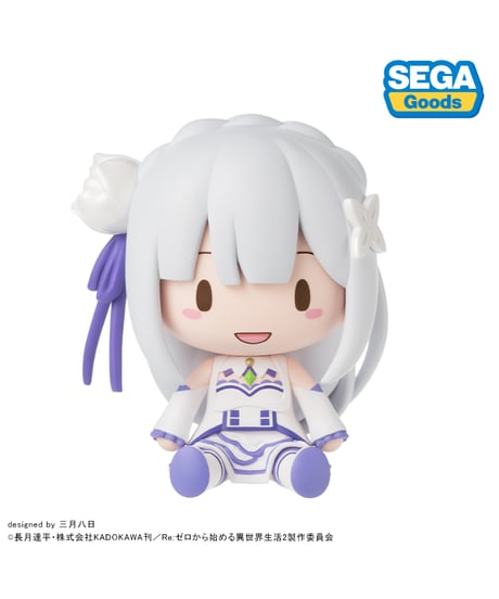 Reゼロから始める異世界生活　ふわぷち デフォルメフィギュア エミリア　[セガ フェイブ]