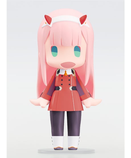 【予約】HELLO! GOOD SMILE ゼロツー　塗装済み可動フィギュア　ダーリン・イン・ザ・フランキス　[グッドスマイルカンパニー]