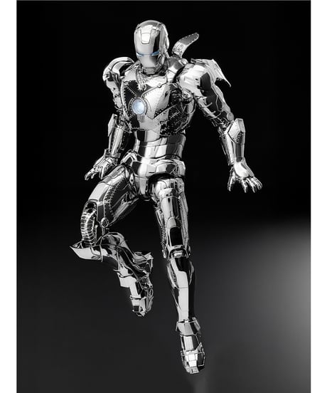 DLX Iron Man Mark 2 (Chrome Edition)（DLX アイアンマン・マーク2（クローム・エディション））　［threezero］