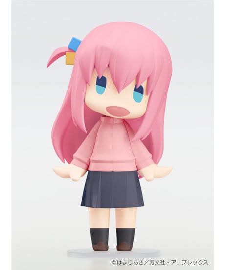アニメ「ぼっち・ざ・ろっく！」　HELLO! GOOD SMILE 後藤ひとり　プラスチック製 塗装済み可動フィギュア