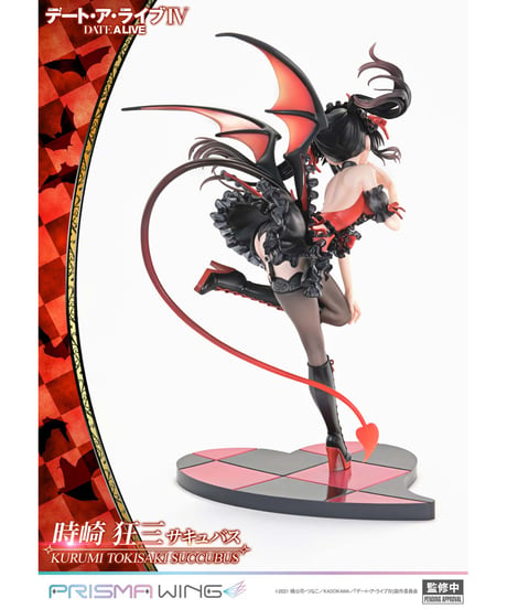 【予約】PRISMA WING デート・ア・ライブ 時崎狂三 サキュバス  1/7 スケール 完成品フィギュア　［プライム１スタジオ］