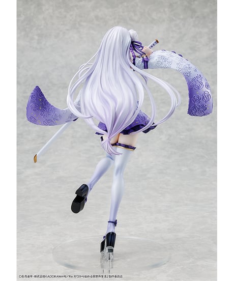 エミリア 戦装束ver.　1/7スケール　塗装済み完成品　Re:ゼロから始める異世界生活　[KADOKAWA]