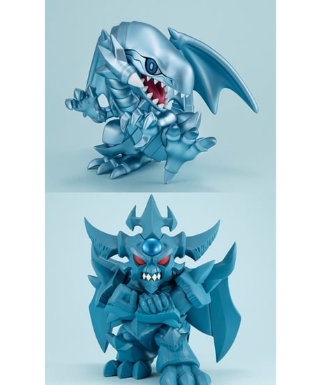 MEGATOON　遊☆戯☆王デュエルモンスターズ　青眼の白龍　/　オベリスクの巨神兵　全２種　彩色済みフィギュア
