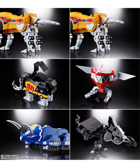 【予約】【10月再販分】超合金魂 『恐竜戦隊ジュウレンジャー』 獣帝大獣神 GX-72 大獣神 ＆ GX-78 ドラゴンシーザー　［バンダイ］