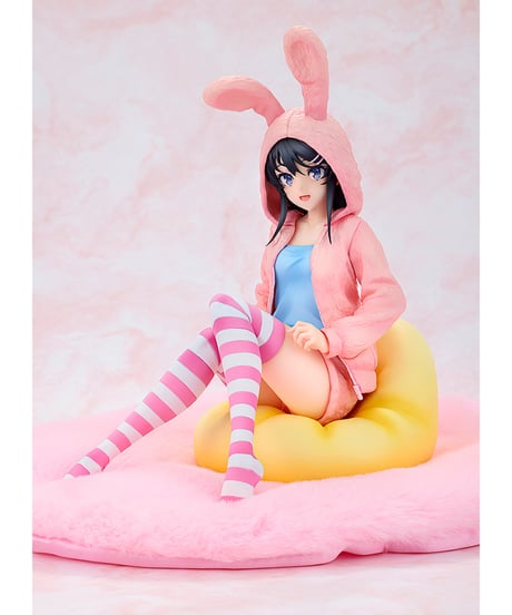 桜島麻衣 フード☆るっく うさみみver.　青春ブタ野郎はランドセルガールの夢を見ない　1/7スケール　塗装済み完成品
