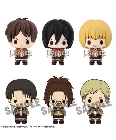 【予約】ちょこりんコレクション 進撃の巨人　6個入り1BOX　［メガハウス］