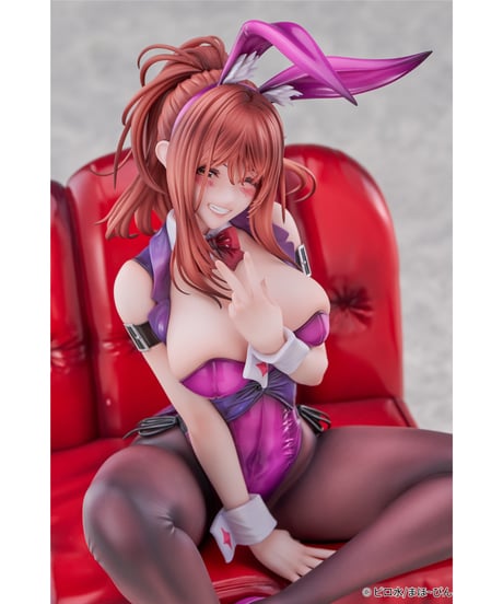 【予約】はにかみ彼女 冥加皐希 バニーガールVer. illustration by ピロ水 1/6 完成品フィギュア 豪華版　[HanaBee]