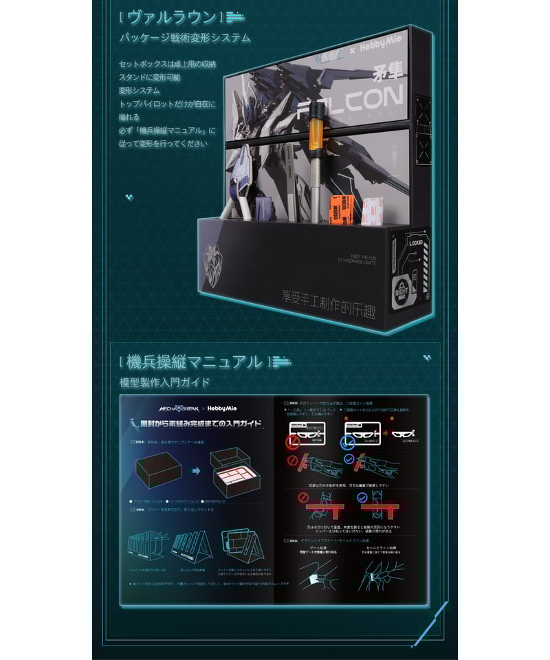 送料無料】メカブレイク×HobbyMio 模型製作ツールセット ［HOBBY MIO