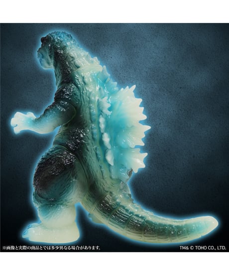 【予約】【送料無料】CCP ミドルサイズシリーズ ゴジラEX【第14弾】ゴジラ（2001）ルミナスブルー Ver.　彩色済み完成品　［CCP JAPAN］