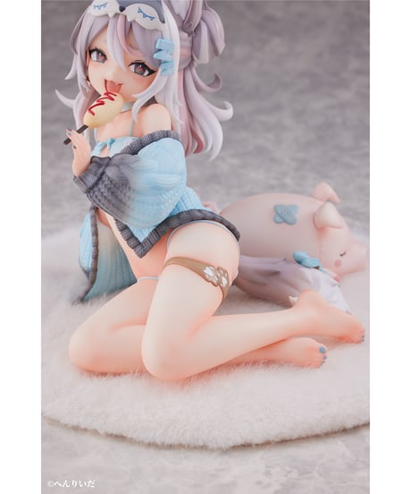 【予約】おやすみおおかみ 灰乃 illustration by へんりいだ 1/6 完成品フィギュア　[Vivify]