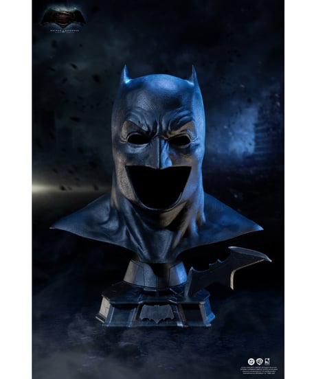 【予約】バットマン vs スーパーマン ジャスティスの誕生/ バットマン カウル 1/1 ライフサイズ レプリカ　［ピュアアーツ］