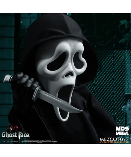 【予約】【再生産】MDS デザイナーシリーズ/ アイコン・オブ・ハロウィン: ゴーストフェイス 15インチ メガスケール フィギュア　［メズコトイズ］