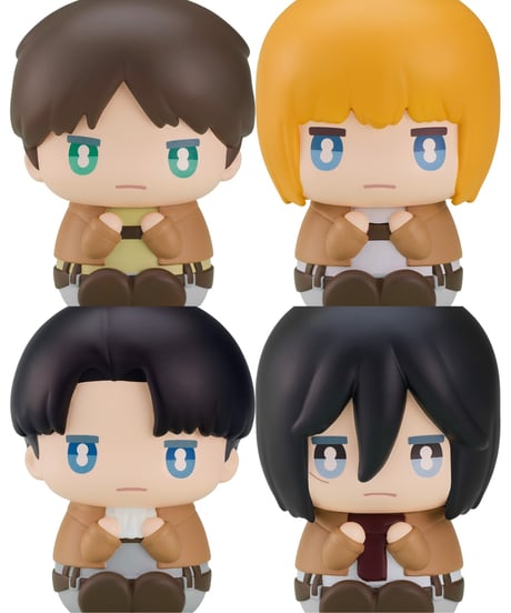 進撃の巨人　ましゅまろいど　全４種