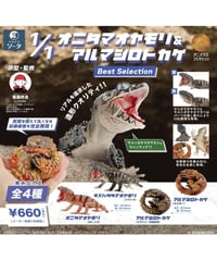 1/1オニタマオヤモリ&アルマジロトカゲ Best Selection　4個入1BOX　［SO-TA］