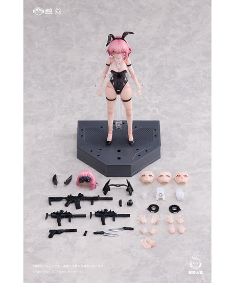 【予約】Commando・ベルカ 1/12 可動フィギュア　BUNNY RAPID ACTION SQUAD　［溯行Sushing］