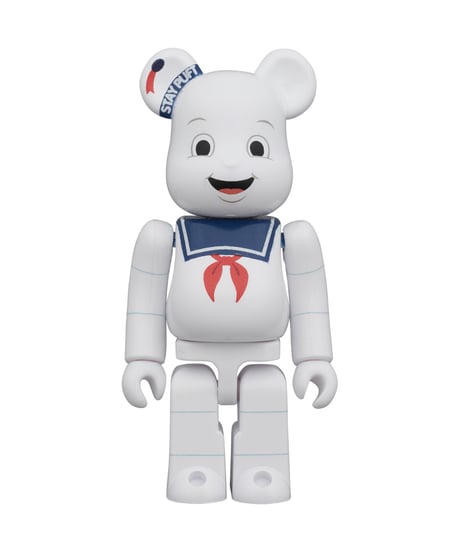 【予約】【送料無料】BE@RBRICK 2PCS SET STAY PUFT MARSHMALLOW MAN & SLIMER　［メディコム・トイ］