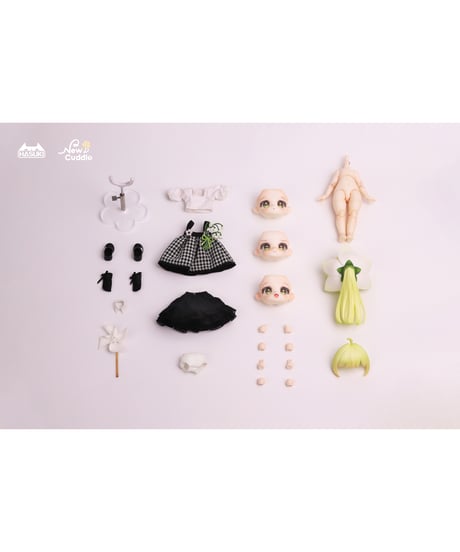 【予約】New Cuddle Flower NF-001 フィオーリ ノンスケール 完成品アクションフィギュア　［HASUKI］