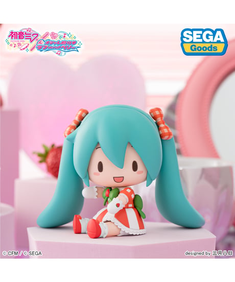初音ミク×オシャレ魔女 ラブ and ベリーふわぷち　デフォルメフィギュア　ラブリーストロベリー　［セガ フェイブ］