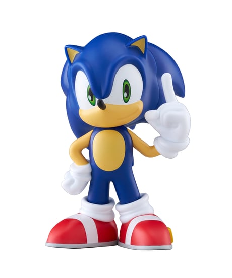 SoftB Half ソニック・ザ・ヘッジホッグ　SONIC THE HEDGEHOG　PVC製塗装済み完成品