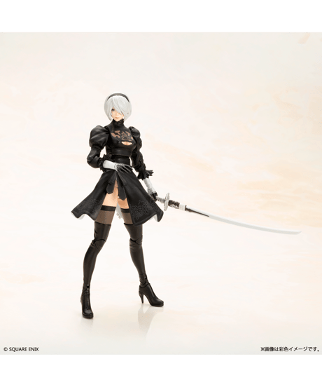 NieR:Automata プラスチックモデルキット 2B（ヨルハ二号B型）　［スクウェア・エニックス］