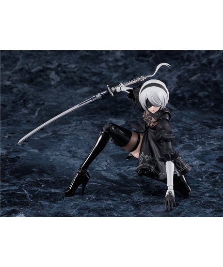 NieR:Automata Ver1.1a　figma 2B（ヨルハ二号B型）　塗装済み可動フィギュア
