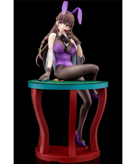 聖剣学院の魔剣使い　エルフィーネ・フィレット　花紫のバニーフィギュアwithぺろりシステム