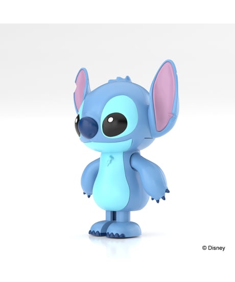 楽プラ トコトコ　ディズニー キャラクター DP-16 スティッチ/DP-17 エンジェル　全２種　［アオシマ］