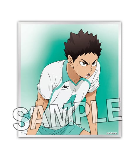 ハイキュー!!　トレーディングギラギラ色紙　BOX２【再販】　12PCS入り1BOX