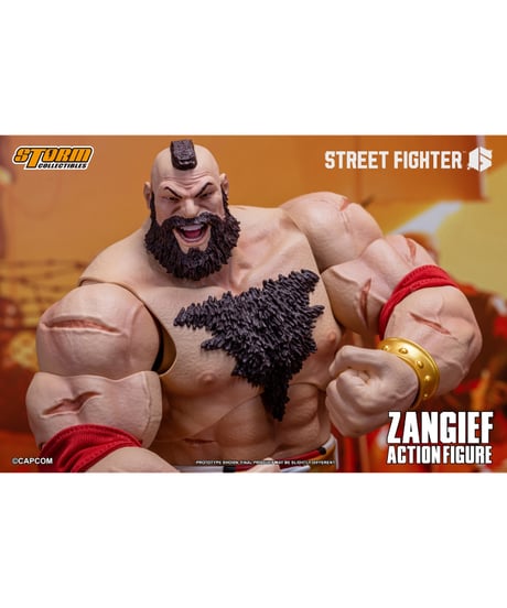 ストリートファイター6 アクションフィギュア ザンギエフ