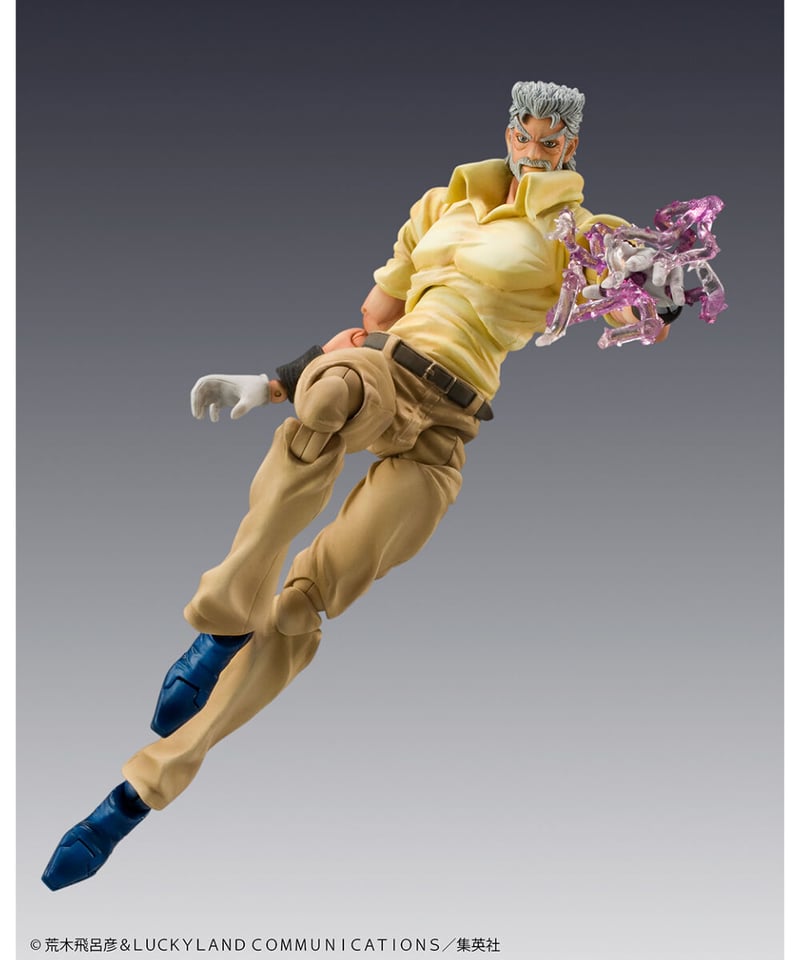 超像可動 「ジョセフ・ジョースター&イギー」 『ジョジョの奇妙な冒険