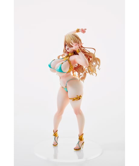 ヴェルテクス・オリジナルズ　エルフ村　第８村人 セシル 沐浴着ver.　1/6　塗装済み完成品フィギュア　［ヴェルテクス］