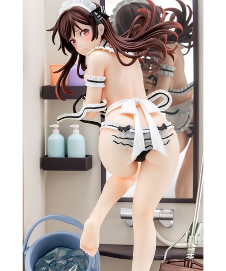 彼女、お借りします 水原千鶴 メイドビキニdeおそうじフィギュア　[箱入り娘]
