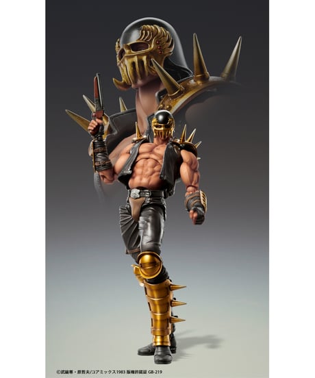 【予約】超像可動 「ジャギ」『北斗の拳』　塗装済可動フィギュア　［メディコス・エンタテインメント］
